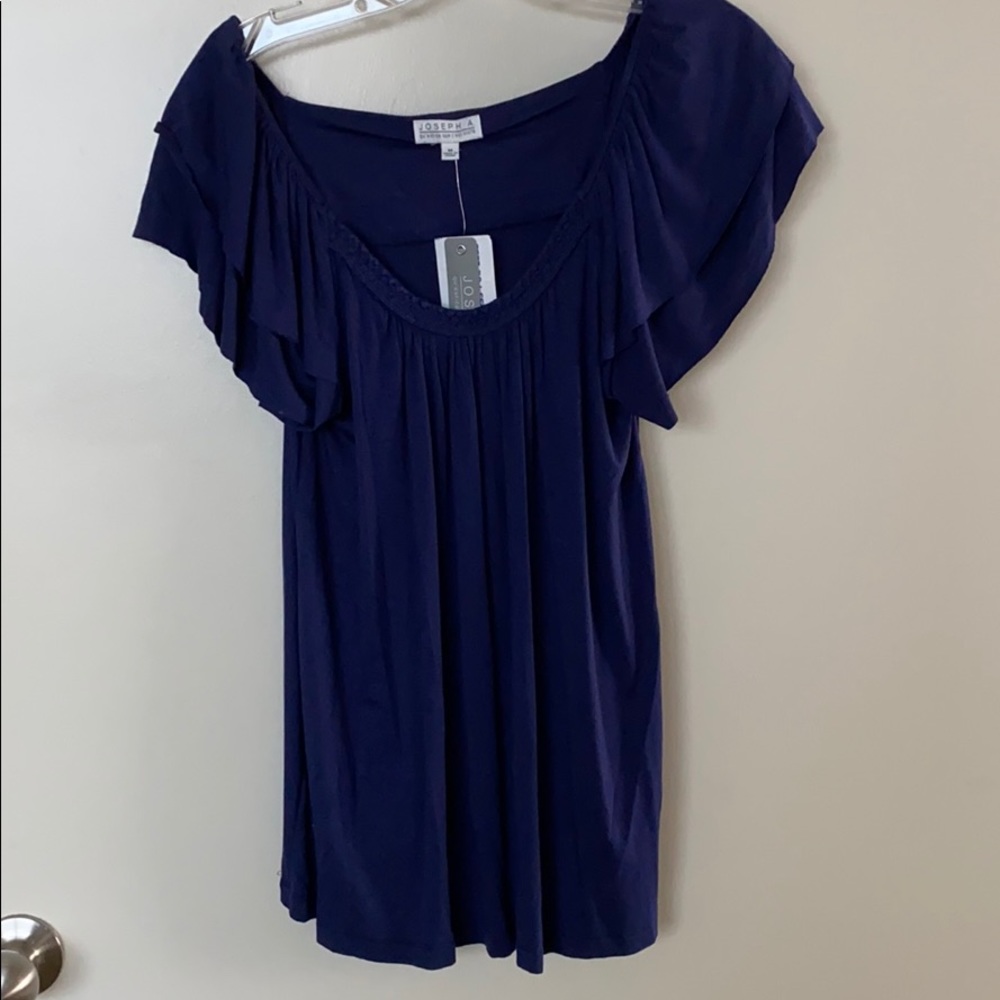 Blue stretchy Blouse